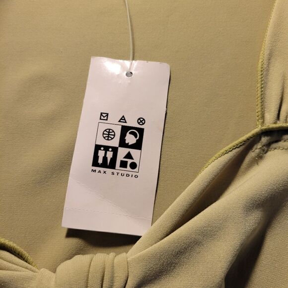 Max Studio lt sage Woman's Midi Dress Small NWT - Picture 4 of 7